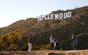знак Голливуд в Лос-Анжелесе