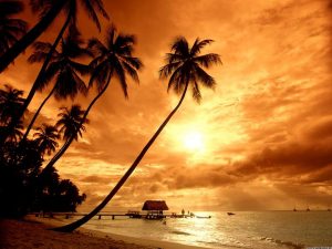 что посмотреть во время отдыха в Гваделупе - рассветы и закаты на пляжах